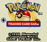 Pokemon Trading Card Game Title Screen